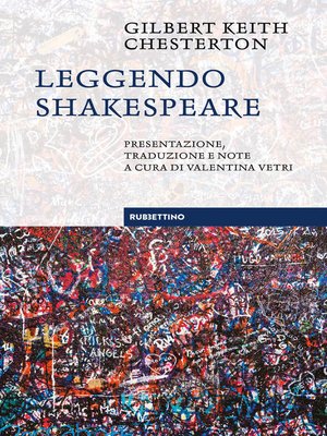 cover image of Leggendo Shakespeare